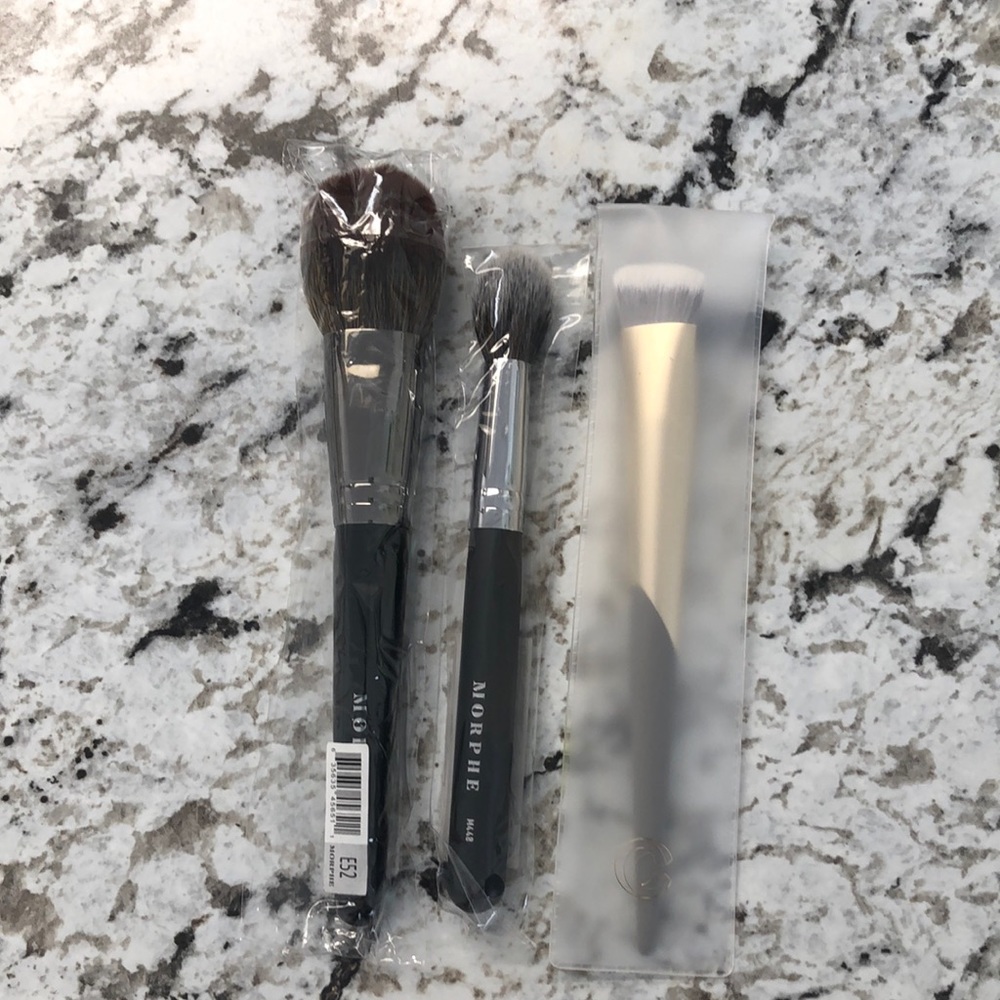 Morphe and Complex Culture makeup brushes